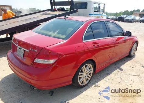 2009 Mercedes-Benz C 300 Luxury 4Matic/Sport 4Matic z USA, uszkodzony, nr VIN WDDGF81X89F283240